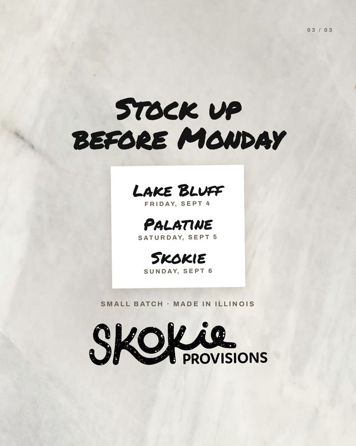 Skokie Provisions carousel ad