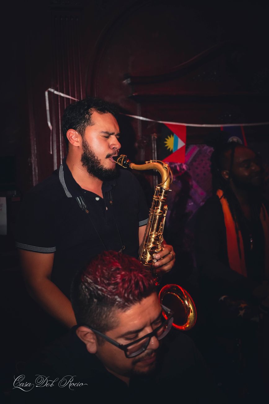 Saxophone player