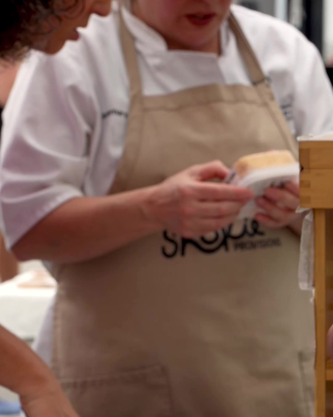 Skokie Provisions apron and jar
