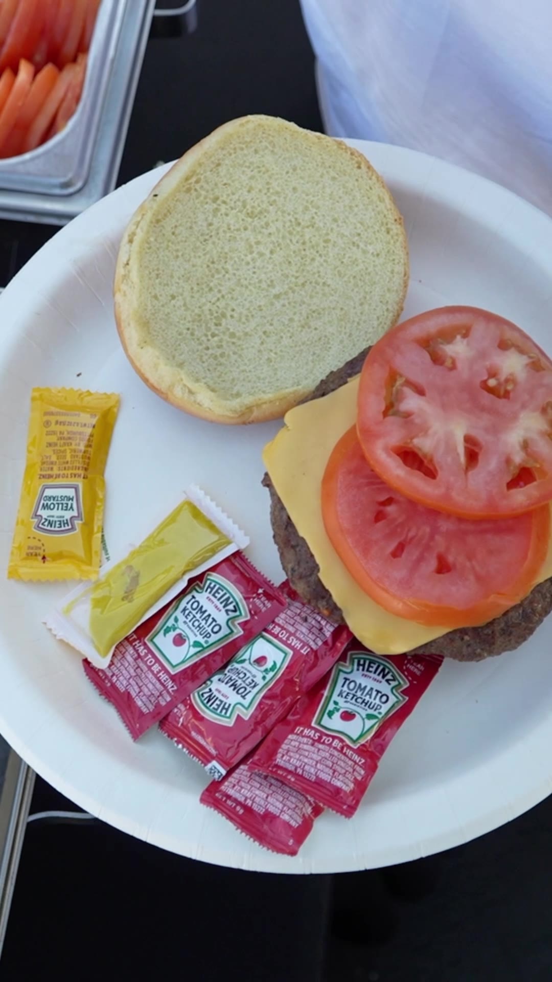 Burger plate
